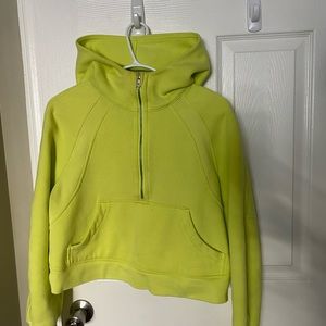 lululemon scuba xs/s , yellow